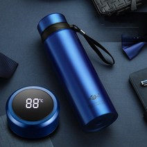 176 weryounger 보냉보온병 혼합 색상 800ml+손톱깎이 세트, 800ml, 블루