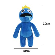 30cm 레인보우 프렌즈 Rainbow friends Plush Toy Cartoon Game Character Doll 귀여운 Blue Monster Soft Stuffed An, [03] 30cm