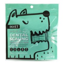 인벳 프리미엄 덴탈 스케일링 강아지 껌 165g, 유산균, 2개입