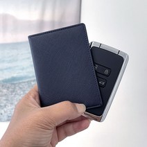 르노삼성 심플버전2 4버튼 SM5 QM3 QM5 QM6 SM6 XM3 카드수납 차키케이스, 네이비, 심플버젼2 SM-03