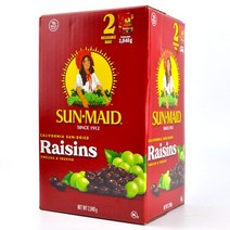 기타 브랜드 코스트코 썬메이드 캘리포니아 건포도 2040g (1020g x 2팩), 2개