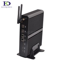 미니PC 팬리스 Kingdel 홈 시어터 개인용 컴퓨터 intel 5th i7 broadwell nuc 4 k htpc 미니 박스 pc 8g ram 256g ssd wifi 듀얼, [01] No RAM, [05] 512GB SSD