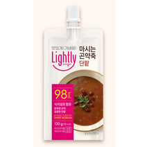 라이틀리 마시는 곤약죽 단팥, 130g, 49개