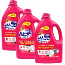 테크 산소크린 표백제 2.4L액체세제, 12개, 2.4L