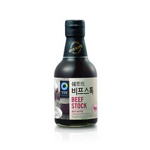 청정원 쉐프의 비프스톡 340g, 단품, 단품