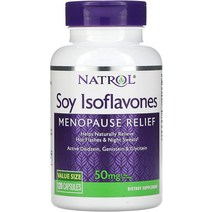 Natrol 대두 이소플라본 10mg 120캡슐, 120개