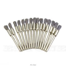 미니 스테인레스 스틸 와이어 브러쉬 컵 휠 Dremel