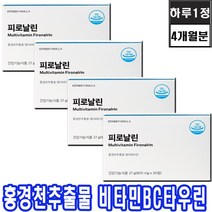 에스더포뮬러 피로날린 영양제, 30정, 4개, 30정