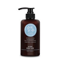 아토넬 튼튼모 천연샴푸 500ml 순앤수 약산성 건성 극손상모발 머릿결개선, 500ml × 3개