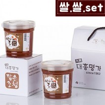 조청세트 쌀700g x 2개 건강한 달콤함 슈가프리 고과당 올리고당 안동백진주 추석선물세트 쌀 쌀엿, 단품