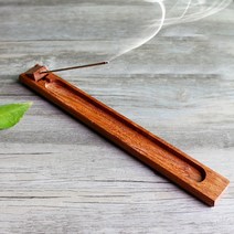 오하우 인센스 스틱 홀더 콘홀더 향받침대 디퓨저 천연 아로마 방향제 수제 우드 원목, 로즈우드 인센스 홀더