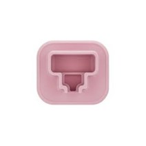 알렉사 실리콘 흡착 면도기걸이, INDY PINK, 2개