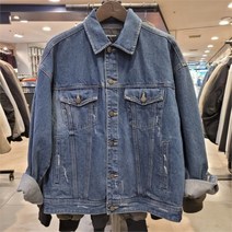 버커루 엔씨중앙로역점 유니 오버핏 자켓 D톤 B215DJ330P