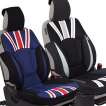 SJ 3D 자동차 시트커버, 1개, 블랙잭