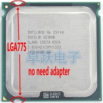 파워딜 인텔 제온 E5440 2.83GHz/12M/1333Mhz/CPU LGA775 코어 2 쿼드 Q9550 cpu와 동일 메인 보드에서 어, 한개옵션0