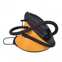 루멧 휴대용 발펌프 3L 에어매트 에어텐트 물놀이 튜브 캠핑용품 공기주입기 (846270EA), 옐로우 x 3L