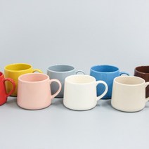 블루보틀 머그컵 블보카페머그잔 340ml 13oz, 미색, 1개