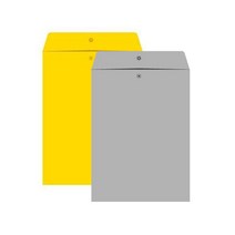 서류 사무봉투 비닐 각대 봉투 A4 10개, 노랑