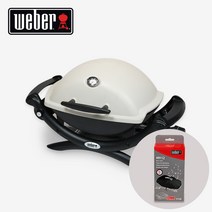 [커버 증정] 미국 웨버 Q1200 가스 바베큐그릴 정식수입품 (LPG)