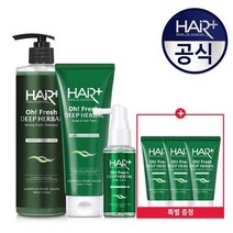 오프레시 강지성 샴푸 500m+두피팩+스케일링+오프레시 샴푸50ml 3개 추가증정