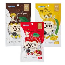 포켄스 과일퓨레 펫디저트 유기농 강아지츄르, 사과 7p + 망고 7p + 배 7p