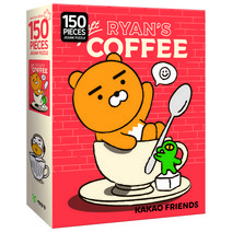 카카오프렌즈 직소 퍼즐 150pcs 크래프트 커피
