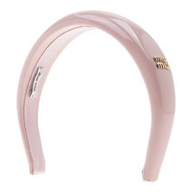 미우미우 [명품]미우미우 페이턴트 레더 헤어 밴드 5IH025 069 F0E18