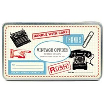 [천삼백케이] [마키] Cavallini 스탬프세트-Vintage Office, 단품