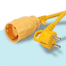 멀티코드 연장 코드선 캠핑 현장용 릴선 전선릴 전기연장선 1구 접지 5M 10M 15M 20M IN, 1.5SQ 10M