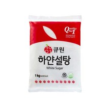 큐원 하얀설탕 1kg, 단품, 단품