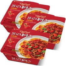 롯데 쉐푸드 볼로네이즈 스파게티220g(3입)