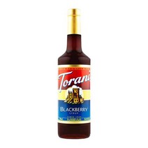 독일직구 Torani 토라니 Blackberry 0.75L 블랙베리 0.75L X 1팩, 수량, 상세참조