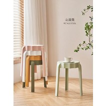 명품 모던 플라워체어 스툴 플라스틱 디자인 야외벤치 베란다 홈카페 의자 ZUOXIA, 화이트