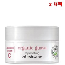 Dr. Organic 닥터오가닉 구아바 리플레니싱 젤 모이스춰라이저 50ml 4팩