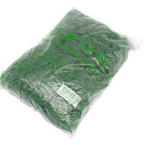헤어베스트 원밴드 고무줄 1kg HBI051, 녹색, 3개
