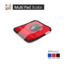 매직크린 3D 마우스패드(쿠션) 레드, 단품