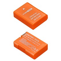 니콘 D5600 쿨픽스 P8000 Df 용 EN EL14 배터리, 01 2x Battery