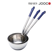 주방1번가 주코(JOOCO) 롱 파란 멀티볼 스텐멀티볼 통샥구 대형국자, 중 / 205x105x555mm