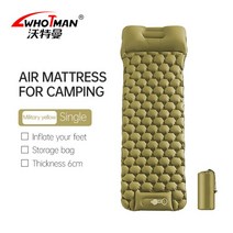 롤매트리스 가성비매트리스 캠핑 슬리핑 패드 야외 공기주입 매트리스 내장 펌프 초경량 에어 쿠션 여행