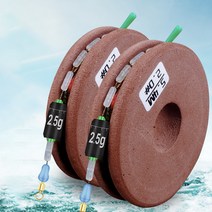 채비를 한번에 맞추는 낚시줄세트, 4.5m, 1.2호