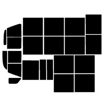 로톰 카운티 측면 DIY 썬팅필름, RTF-7S 15 (중간), 현대