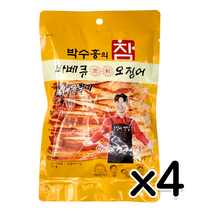 박수홍의 참바베큐 조미오징어 수산안주간식 50g x 4개
