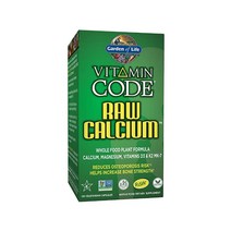 가든오브라이프 비타민코드 로우 칼슘 120캡슐 / Garden of Life Raw Calcium Supplement-Vitamin Code, 1병 배송