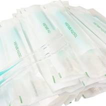 와이디무역 일회용칫솔 고급미세모 원터치 포장 200개 tooth brush 호텔 어매니티, 원터치핑크 200개