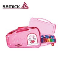 삼익 27키 가방 실로폰 NSXB-27 노랑 파랑 분홍, NSXB-27 핑크