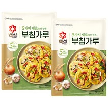 백설 5가지재료로만만든 부침가루 1kg x 2개