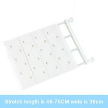 철제 선반 이동식 트롤리 조립식앵글가격 욕실 거실 벽걸이 세탁기수납장 세탁실, W36xL48-75cm