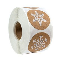 라벨기 귀여운 프린팅 라벨 미니 100-500pcs 6 디자인 1 Inch 크리스마스 테마 인감 레이블 스티커 DIY 선물 베이킹 패키지 봉투 편지지 장식, 02 QY783-300pcs