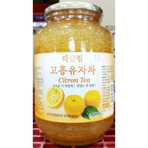 유자차 고흥 2kg x 6개 대용량