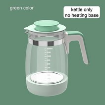 분유포트 온도조절 아기 접이식커피포트 자동 중탕기 미니커피포트 여행용전기포트, green kettle only